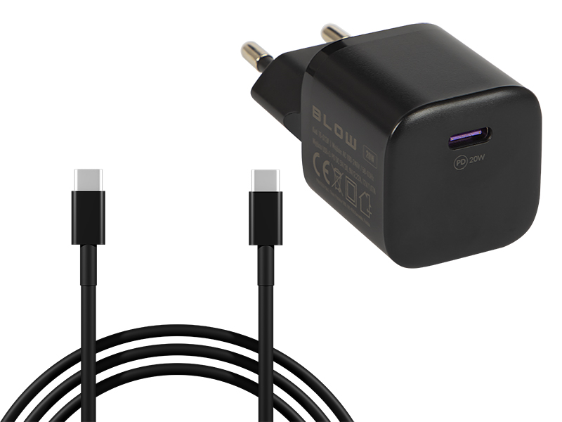 76-059#--76-059# Ładowarka sieciowa gniazdo usb-c pd 20w
