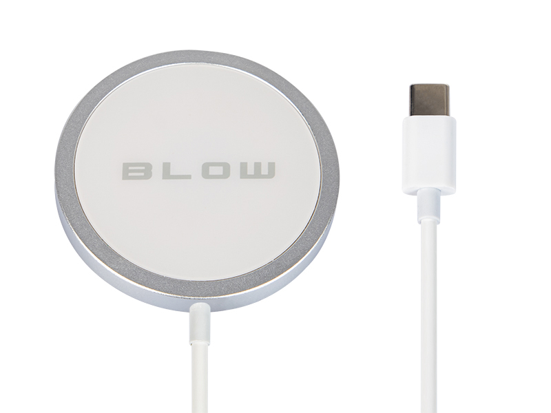 76-065#--Specyfikacja:- Materiał: Aluminium + ABS&amp;nbsp;- Wymiar: średnica 5,5cm, wysokość: 0,7cm- Waga: 50g- Napięcie wejściowe: 5V 2A / 9V 1,67A&amp;nbsp;- Moc ładowania: 15W&amp;nbsp;- Odległość robocza: &amp;lt;5mm- Wydajność ładowania: