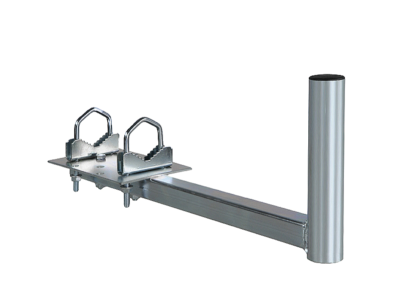76-907#--&amp;nbsp;- Wysokość:&amp;nbsp;200 mm- Średnica rury:&amp;nbsp;38 mm- Długość ramienia: 450&amp;nbsp;mm- Wymiar płytki:&amp;nbsp;120x150 mm- Materiał:&amp;nbsp;stal, ocynkowana- Waga brutto:&amp;nbsp;1,75 kg