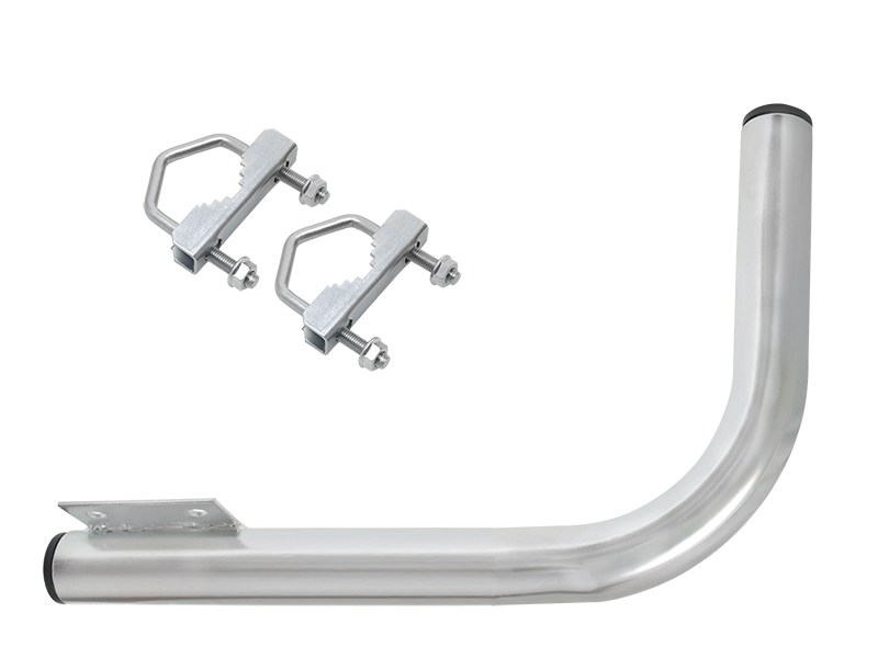 76-970#--- Średnica rury:&amp;nbsp;38 mm- Długość ramienia:&amp;nbsp;400 mm- Wysokość:&amp;nbsp;250mm- Wymiar płytki:&amp;nbsp;85x85 mm- Materiał:&amp;nbsp;stal, ocynkowana