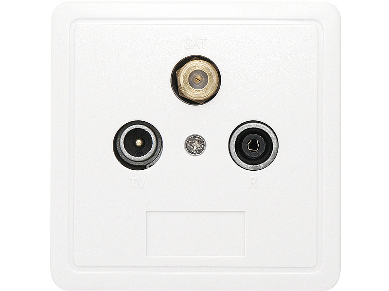 77-141#--- zakres częstotliwości 5...2400 MHz- tłumienie &amp;lt; 2dB- wymiary 78x78x44- gniazdo jest podtynkowe i natynkowe (możliwość zdjęcia obudowy)- kolor biały- wyjście sat pozłacane- przeznaczone do tv, telewizji kablowej i telewizji satelitarnej