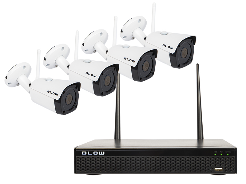 78-848#--Zestaw monitoringu WiFi BLOW BL-KI5B4/WiFi/1TBIP WiFi | 5MP | 4 kamery tubowe 3,6 mm | DYSK 1TB&amp;nbsp;| DO 8 TB |&amp;nbsp;GUI 5.0&amp;nbsp;Kamera:&amp;nbsp;BL-I5FK36BWM/WiFi&amp;nbsp;Rozdzielczość:&amp;nbsp;5MP WQHD+Zasięg