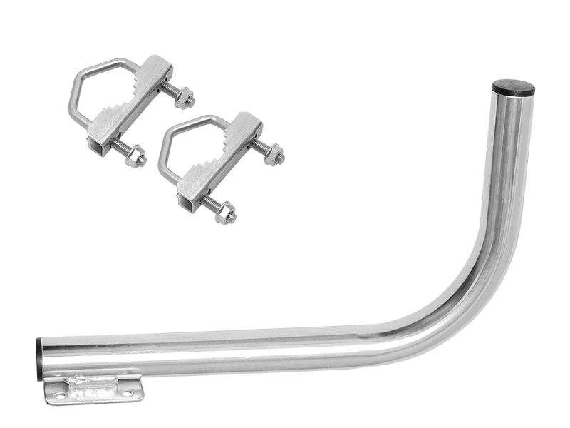 78-886#--- Średnica rury:&amp;nbsp;38 mm- Długość ramienia:&amp;nbsp;400 mm- Wymiar płytki:&amp;nbsp;85x85 mm- Materiał:&amp;nbsp;stal, ocynkowana- Waga brutto:&amp;nbsp;1,2 kg