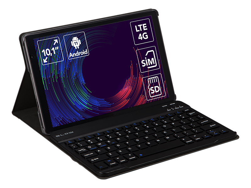 79-060#--Poręczny tablet marki Blow o przekątnej ekranu 10,1 cali z wydajnym 4 rdzeniowym procesorem to idealny produkt zar&amp;oacute;wno do użytku domowego jak i podczas podr&amp;oacute;ży. Doskonale sprawdzi się także do prowadzenia wideo konferenc