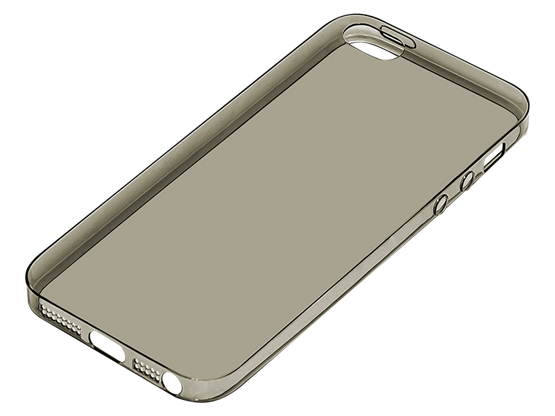 79-409#--79-409# Etui iphone 5s szare "u"