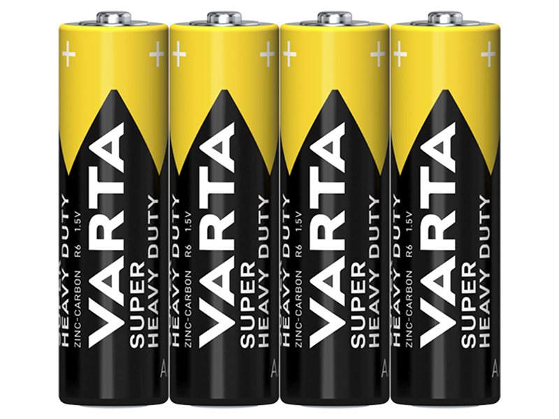 82-552#--Specyfikacja:Nazwa producenta: VARTA SUPERLIFENapięcie: 1,5VOznaczenie: AA, R6, LR6Rodzaj: cynkowo-węglowaOpakowanie: 4 sztuki&amp;nbsp;Wysokiej jakości baterie cynkowo-węglowe znanej i cenionej marki VARTA z serii SUPERLIFE przeznaczona do urząd
