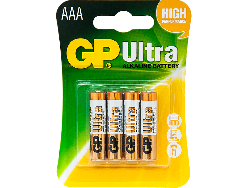 8449#--Zestaw baterii alkalicznych AAA 1,5 V na blistrze- Zastosowanie: cyfrowe aparaty fotograficzne, przenośne urządzenia CD, golarki, piloty, zabawki, narzędzia, latarki, kalkulatory, zegary, instrumenty pomiarowe itp.- Nazwa producenta: GP&amp;nbsp;