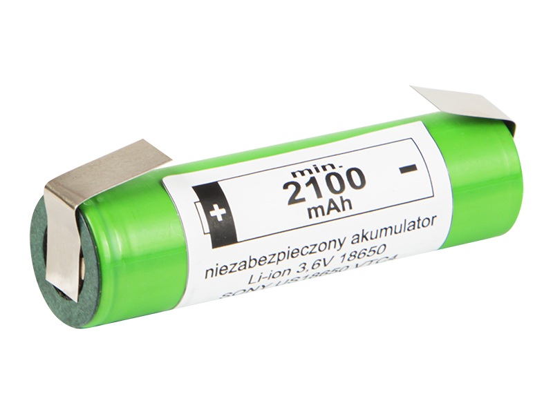 85-594#--85-594# Akumulator 18650 li-ion 2100mah blaszki