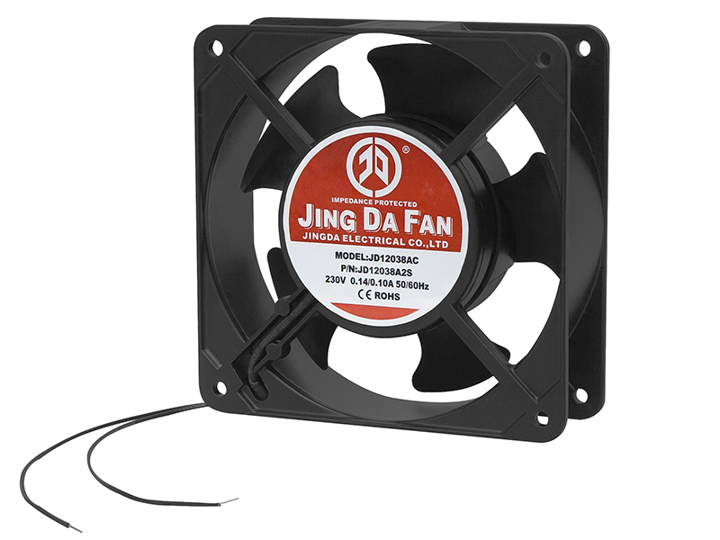 85-931#--Wentylator 2-przewodowy bez czujnika obrot&amp;oacute;wParametry techniczne:  - Wymiary: 120 x 120 x 38&amp;nbsp; mm  - Zasilanie: 230VAC  - Przepływ powietrza: 127.5&amp;sup3;/hr  - Natężenie prądu: 0.14A  - Prędkość: 2500rpm  - Poziom h