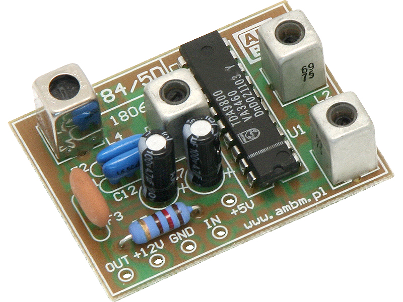 8601#               --  Fonia r&amp;oacute;wnoległa F84/5 umożliwia uzyskanie drugiego standardu fonii w odbiornikach TV i magnetowidach standardu B/G.Po zastosowaniu układu uzyskuje się odbi&amp;oacute;r obu system&amp;oacute;w fonii tzn:-6.5MHz (standard OIR