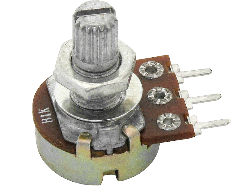 8770#--8770# Pot. obrotowy  100k ohm b lini l=15mm