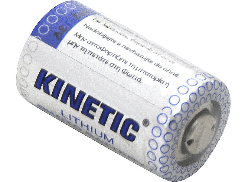8982#--Wysokiej jakości 2 sztuki baterii litowej marki Kinetic.- Przeznaczenie: aparaty fotograficzne, noktowizory, dalmierze i inne- Oznaczenie: CR2- Pojemność: 750 mAh- Napięcie: 3V- Opakowanie: 2 sztuki&amp;nbsp;