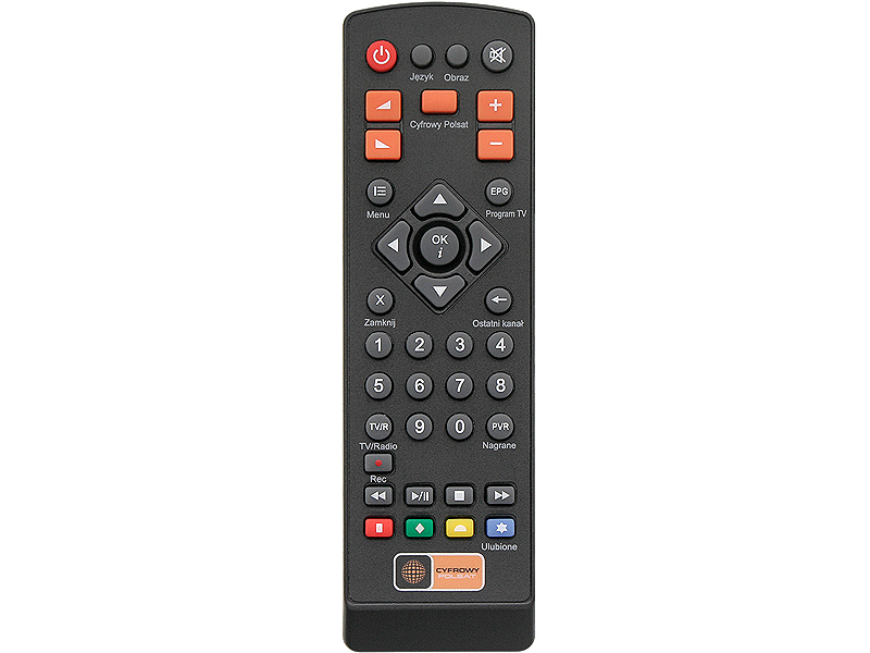 9016#--Specyfikacja:Przeznaczenie: dekodery Polsat T-HD 210Zasięg działania: 8 mZasilanie: 2 x bateria AAA (zestaw nie zawiera baterii)&amp;nbsp;Wysokiej jakości oryginalny pilot przeznaczony do obsługi dekoder&amp;oacute;w Polsat T-HD 210. Pilot ch