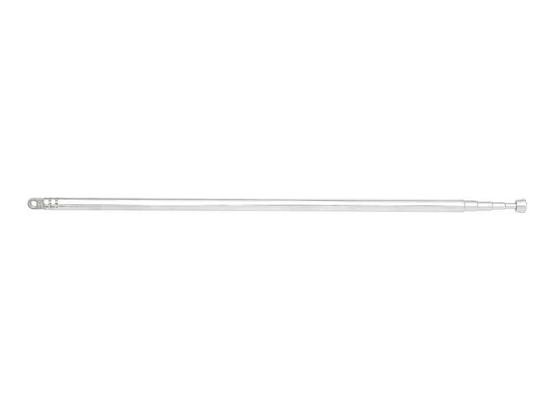 9083#--Antena teleskopowa TL6-195- Długość w stanie spoczynku: 20,4cm- Długość po rozłożeniu: 90,1cm- Ilość segment&amp;oacute;w: 5- Średnica końc&amp;oacute;wki: 6,5mm- Wysokość końc&amp;oacute;wki: 5mm    