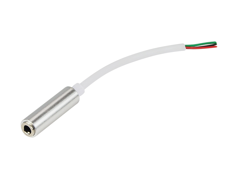 91-327#--Wysokiej jakości proste gniazdo Jack 3,5 stereo wraz z przewodem o długości 5 cm.&amp;nbsp;- Gniazdo: Jack 3,5 stereo- Typ: proste- Przew&amp;oacute;d: 5 cm- Kolor: biały