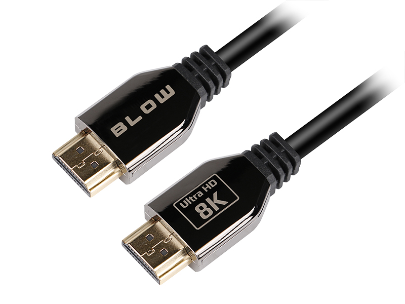 92-648#--Przew&amp;oacute;d HDMI-HDMI w wersji 2.1 to najnowsza odsłona technologii HDMI obsługująca wyższe rozdzielczości wideo oraz częstotliwość odświeżania - między innymi 8K, choć maksymalna rozdzielczość przesyłanego obrazu wynosi aż 10K! Produkt zo