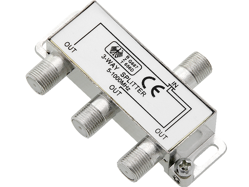 9235#--Rozgałęźnik BZT umożliwiający rozdzielenie sygnału z jednego na trzy odbiorniki.- Rodzaj: BZT- Gniazda: 1 x F (IN), 3 x F (OUT)- Zakres pracy: 5-1000 MHz- Opakowanie: 10 sztuk&amp;nbsp;