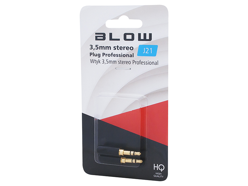 93-362#--Dwie sztuki wysokiej jakości wtyk&amp;oacute;w Jack 3,5 Stereo przeznaczonych do zastosowań profesjonalnych.- Wtyk: Jack 3,5- Typ: stereo- Model: J21- Przeznaczenie: do zastosowań profesjonalnych&amp;nbsp;- Materiał: pozłacane końc&amp;oa