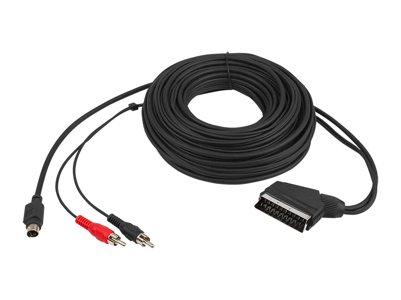 9327#               --9327#                Przyłącze euro-2 rca audio + svhs 7,5m