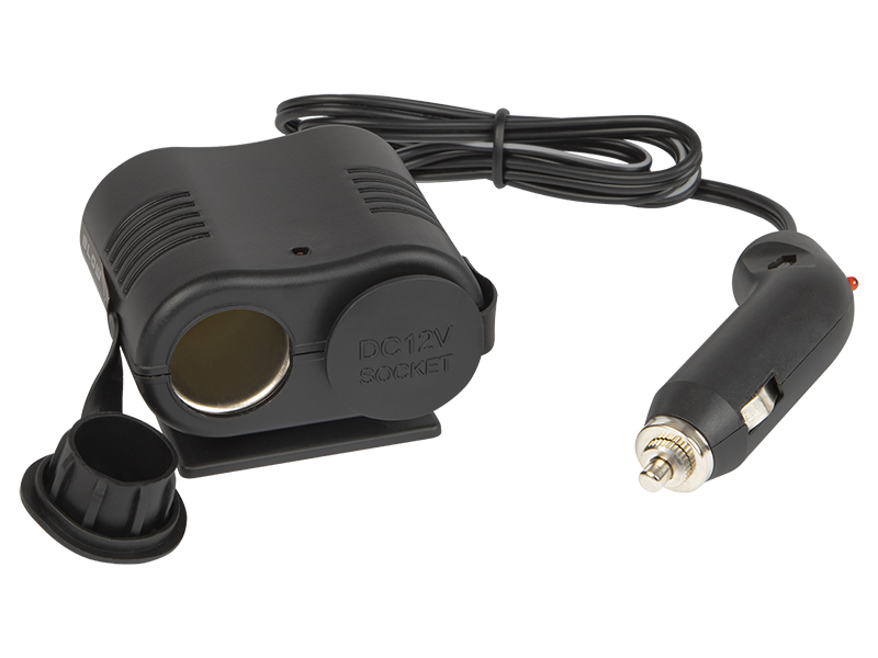 96-865#--Rozgałęziacz zapalniczki &amp;nbsp;samochodowej na 2 gniazda na kablu CS-24Cechą charakterystyczną rozgałęziacza CS-24 jest obudowa gniazd zapalniczki w kolorze metalicznym brązowym wyposażona dodatkowo w płytkę montażową z zatrzaskiem. Rozgałęzi