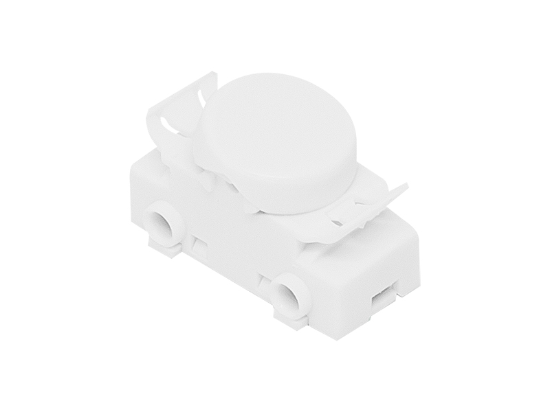 97-002#--Przełącznik przelotowy PP10 w kolorze białym przeznaczony do montażu w instalacjach 230V takich jak lampka nocna itp.- Typ: przełącznik przelotowy- Model: PP10- Napięcie: 230V- Kolor: białyWymiary:- Szerokość: 15 mm- Wysokość: 22 mm- Głębokość: 17 mm