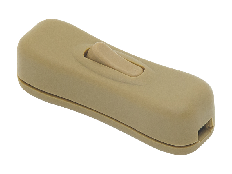 97-010#--Przełącznik przelotowy PP12 w kolorze złotym przeznaczony do montażu w instalacjach 230V takich jak lampka nocna itp.- Typ: przełącznik przelotowy- Model: PP12- Napięcie: 230V- Kolor: złotyWymiary:- Szerokość: 18 mm- Wysokość: 60 mm- Głębokość: 18 mm