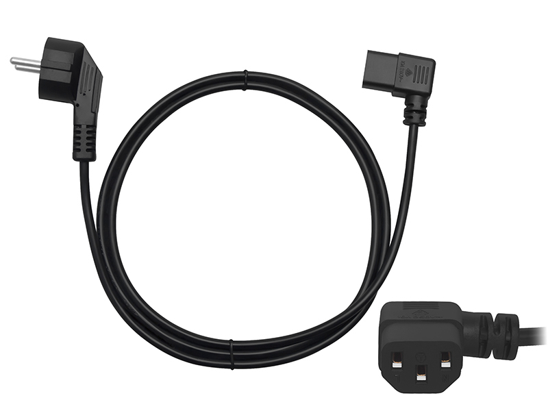 9703#--Zasilające przyłącze sieciowe komputerowe z wtykiem kątowym.- Typ: SN-311- Wtyk: kątowy- Długość przewodu: 1,5 m- Kolor: czarny&amp;nbsp;