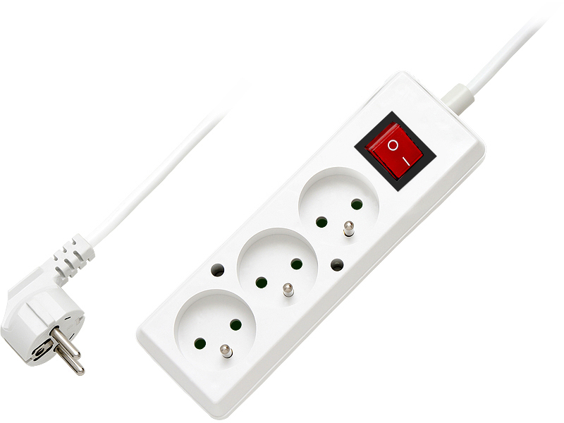 98-198#--Specyfikacja:- Model: PS-370WS- Długość: 1,5m- Wtyk: sieciowy, kątowy- Ilość gniazd: 3- Uziemienie: tak- Włącznik: dwubiegunowy, podświetlany- Prąd znamionowy: 10A- Kolor przewodu: biały&amp;nbsp;Przedłużacz sieciowy znanej i cenionej polskiej ma