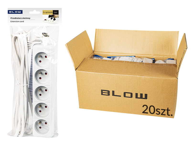 98-519#--Przedłużacz sieciowy PR-570P z kątowym wtykiem sieciowym oraz 5 gniazdami z uziemieniem.- Model: PR-570P- Żyły: 3 x 1,5mm- Długość całkowita: 5m&amp;nbsp;- Długość przewodu: 4,8m- Wtyk: sieciowy, kątowy- Ilość gniazd: 5- Uziemienie: tak- Kolor pr