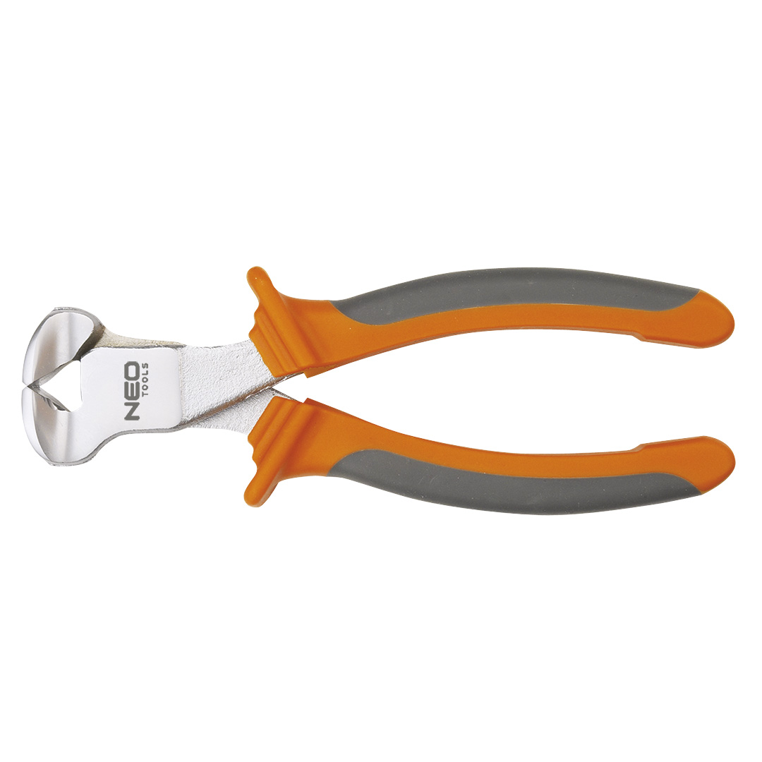 TOP-01-022--Szczypce czołowe 200 mm, twardość powierzchni tnących 55-60 HRc, krawędzie cięcia hartowane indukcyjnie, DIN 5748, uchwyt dwumateriałowy, TÜV