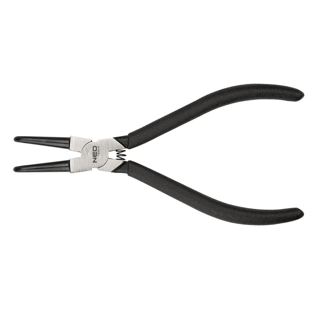 TOP-01-044--Szczypce do pierścieni osadczych 170 mm, wewnętrzne, wygięte, do pierścieni 19-60 mm, średnica końcówki 1.8 mm, stal CrV, TÜV