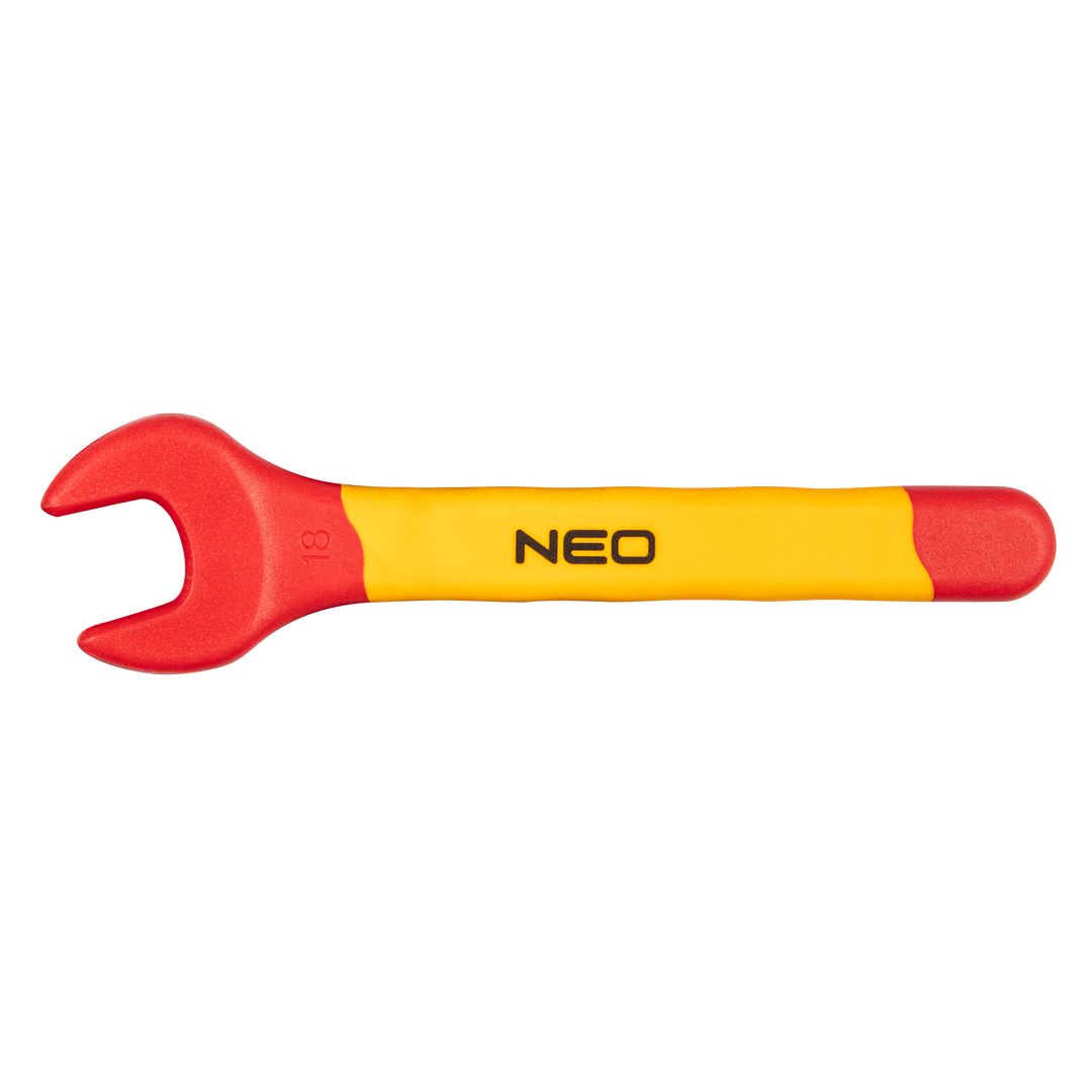 TOP-01-122--Klucz płaski Neo rozmiar 18mm, certyfikat 1000V, stal CrV