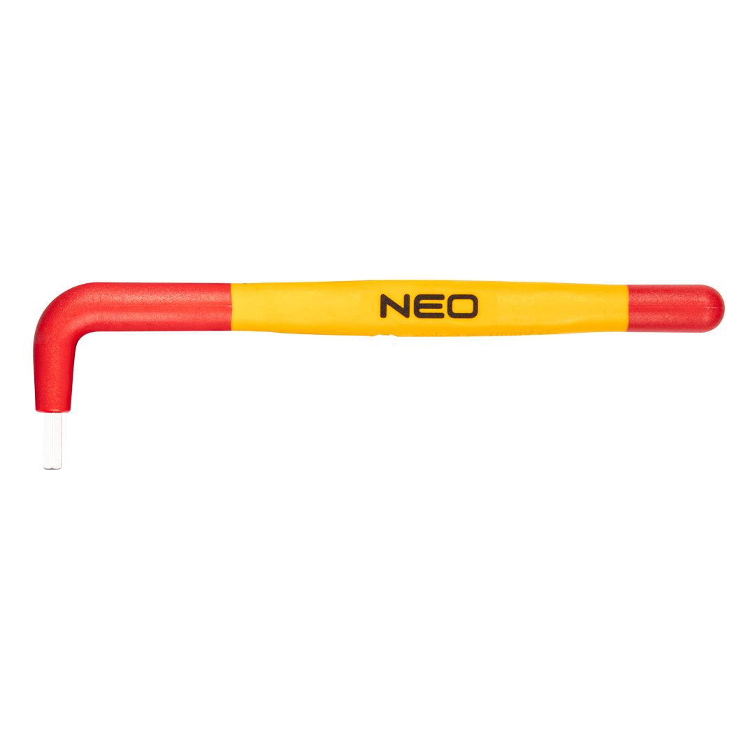 TOP-01-172--Klucz sześciokątny rozmiar 4mm, certyfikat 1000V, stal CrV