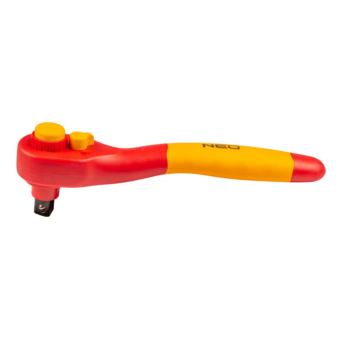 TOP-01-180--Grzechotka Neo - rozmiar 1/2" 250 mm, certyfikat 1000V, stal CrV, 36 zębów