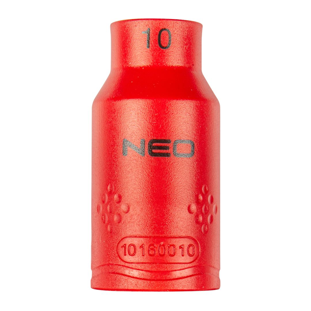 TOP-01-181--Nasadka sześciokątna rozmiar 1/2" 10 mm, certyfikat 1000V, stal CrV