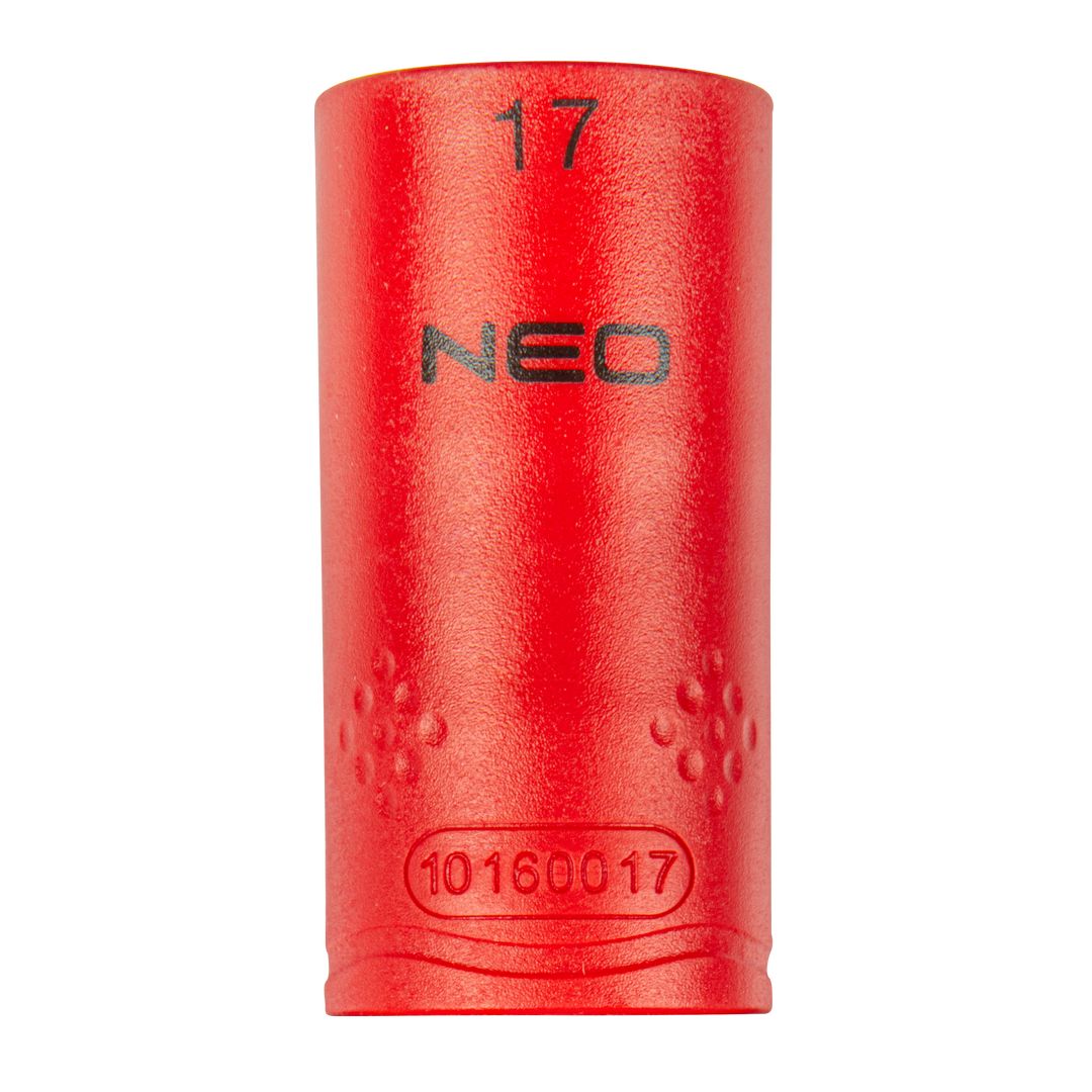 TOP-01-187--Nasadka sześciokątna rozmiar 1/2" 17 mm, certyfikat 1000V, stal CrV