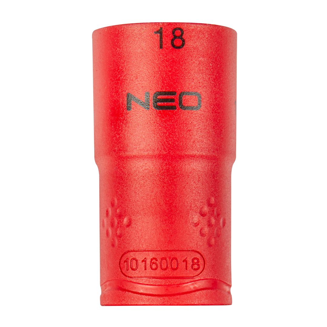 TOP-01-188--Nasadka sześciokątna rozmiar 1/2" 18 mm, certyfikat 1000V, stal CrV