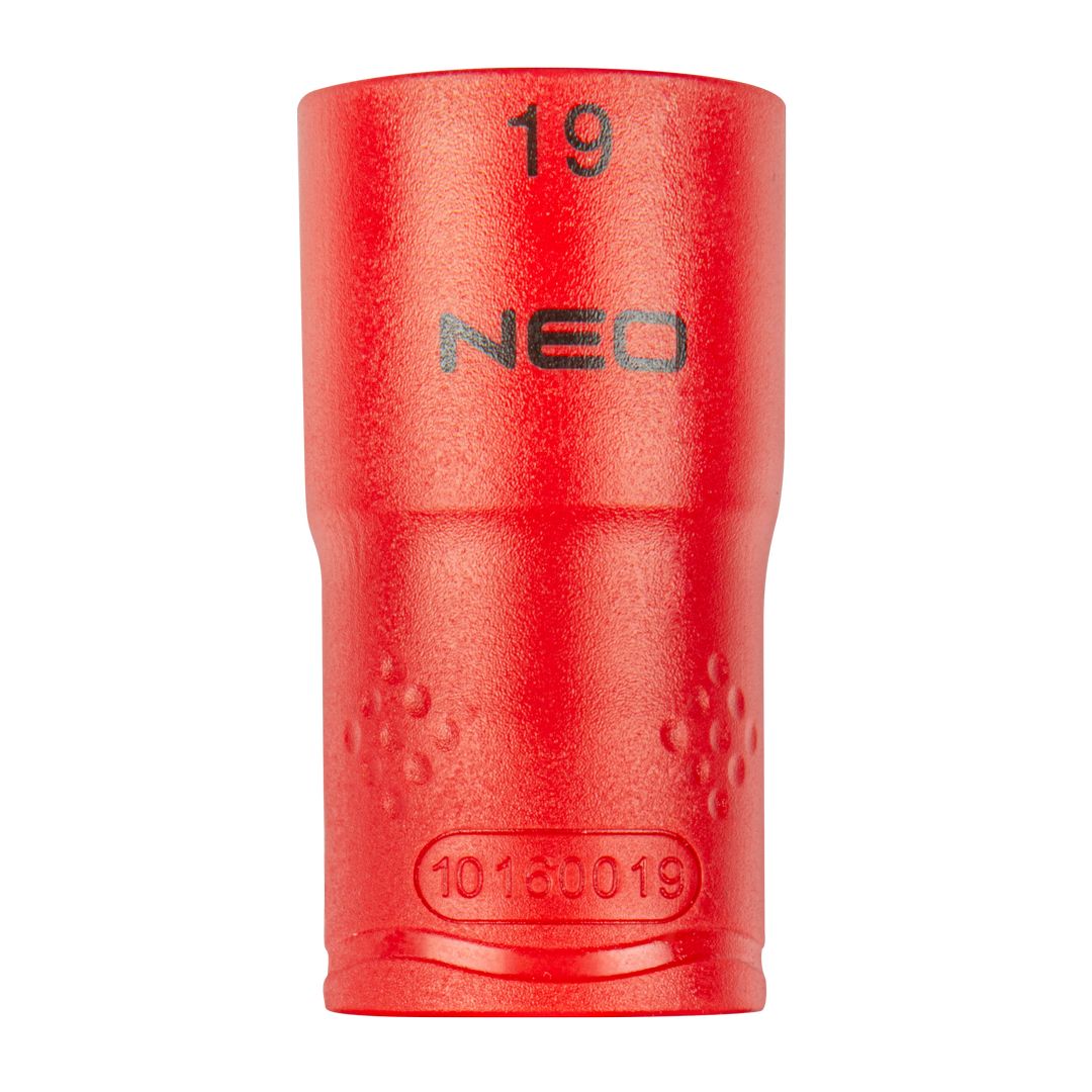 TOP-01-189--Nasadka sześciokątna rozmiar 1/2" 19 mm, certyfikat 1000V, stal CrV