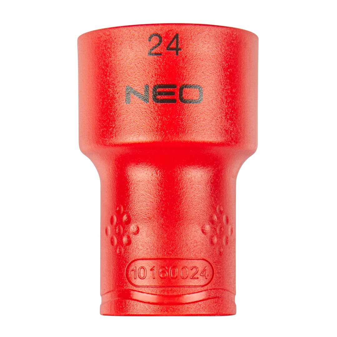 TOP-01-192--Nasadka sześciokątna rozmiar 1/2" 24 mm, certyfikat 1000V, stal CrV