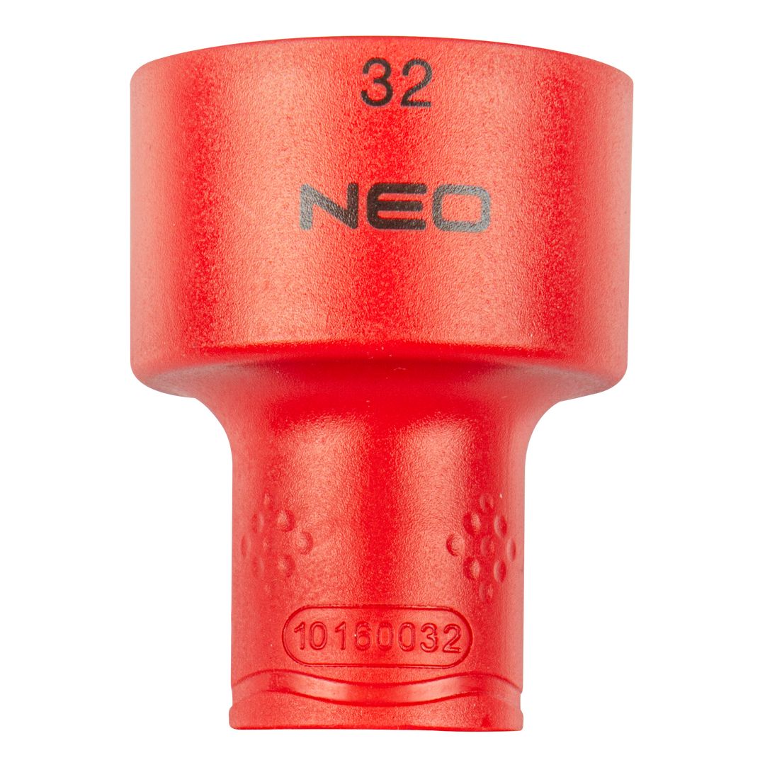 TOP-01-195--Nasadka sześciokątna rozmiar 1/2" 32 mm, certyfikat 1000V, stal CrV