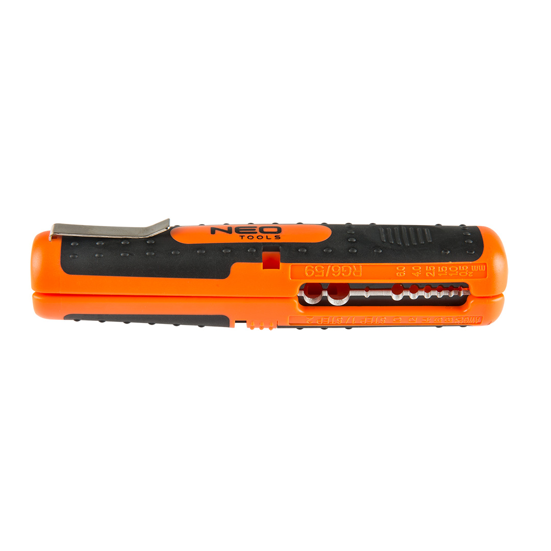 TOP-01-524--Ściągacz do izolacji 180 mm, AWG 10 - 20, 0,5 - 6 mm; RG6/59