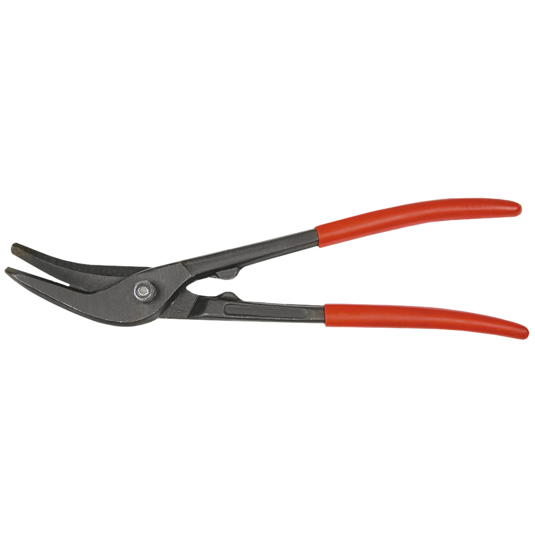 TOP-01A553--Nożyce do blachy 260 mm, uchwyty gumowane