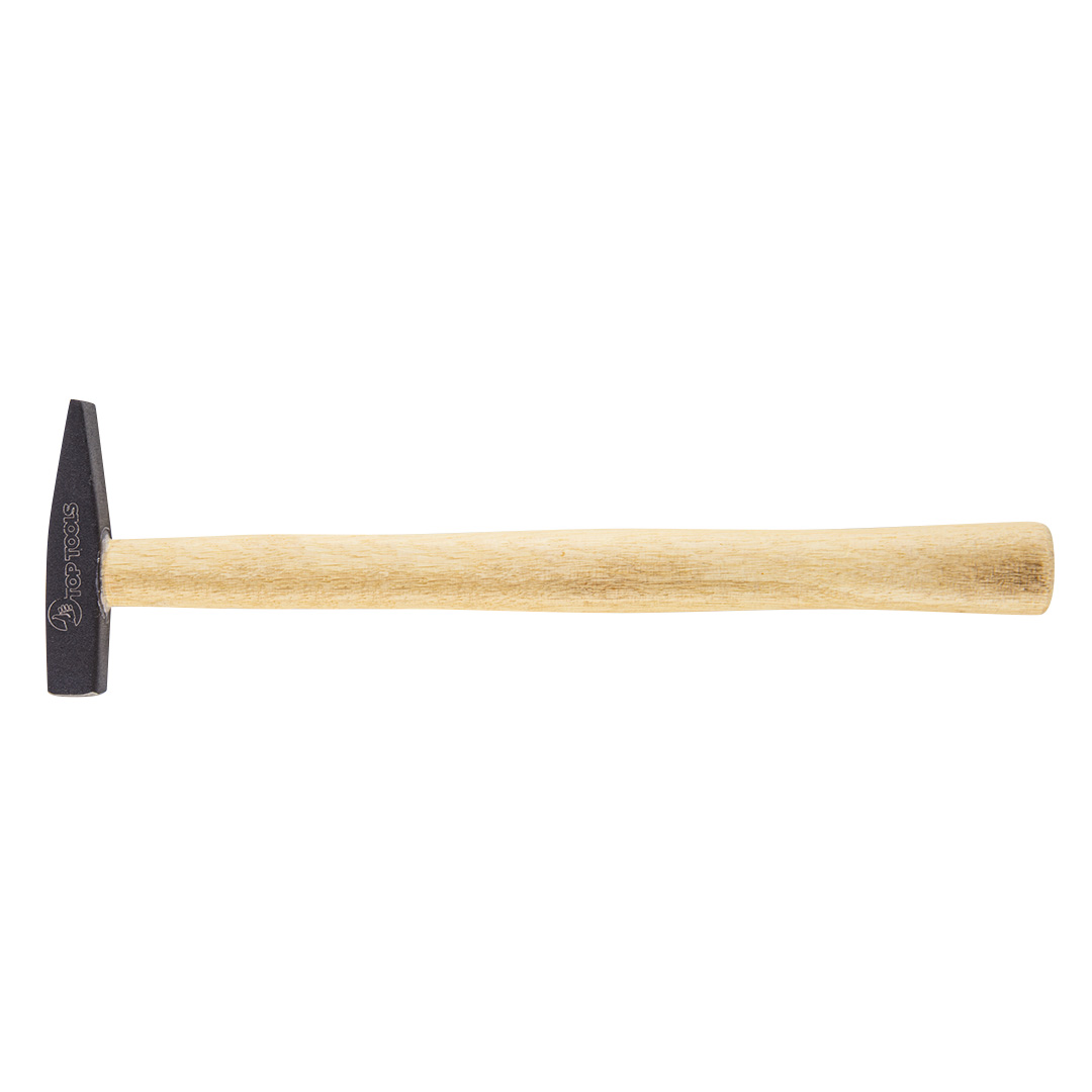 TOP-02A201--Młotek ślusarski 100 g, trzonek drewniany