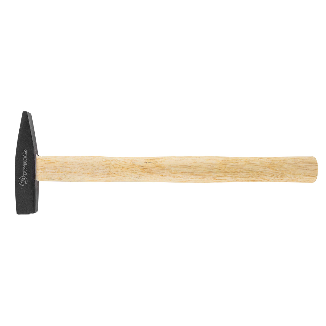 TOP-02A203--Młotek ślusarski 300 g, trzonek drewniany