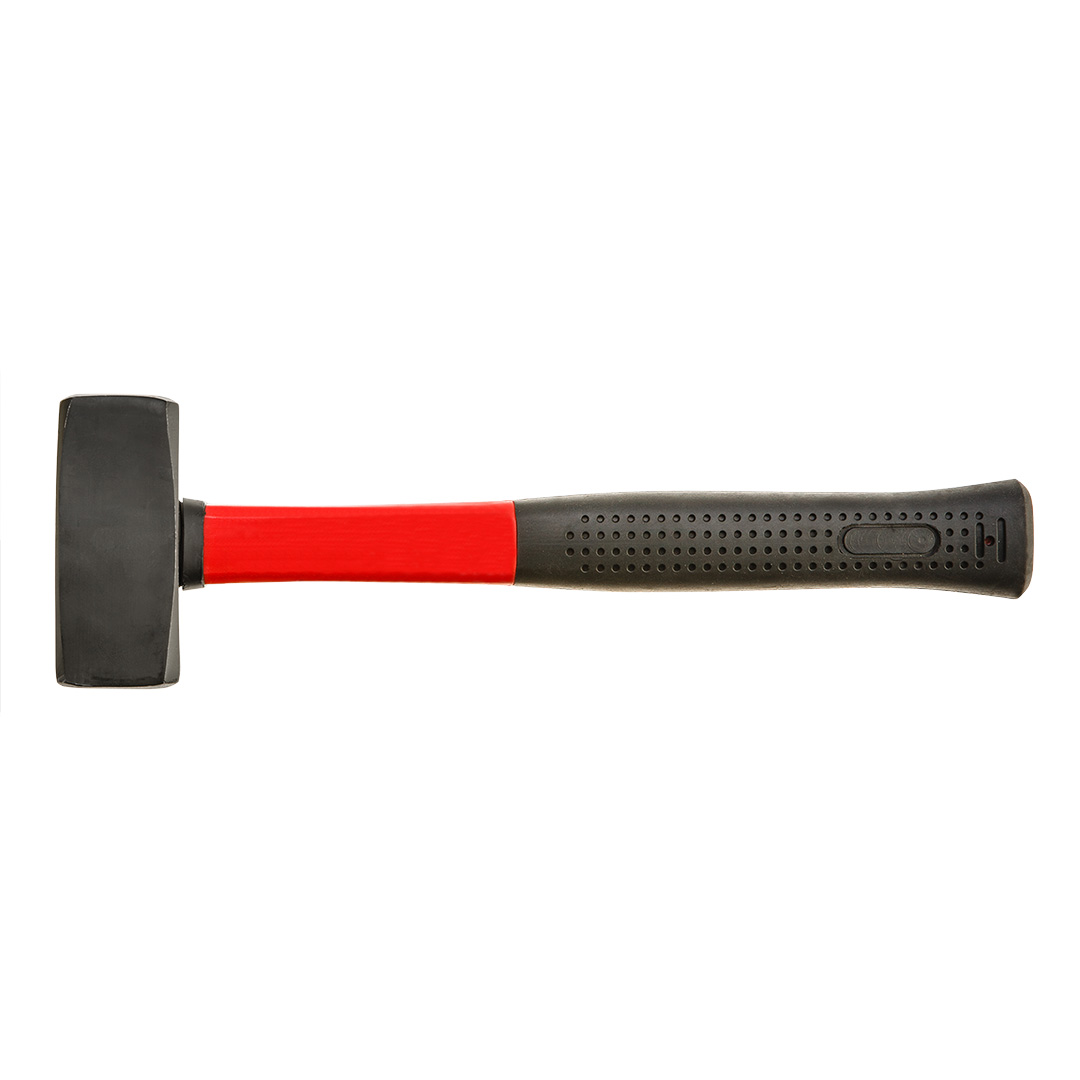 TOP-02A910--Młotek kamieniarski 1250 g, trzonek z włókna szklanego