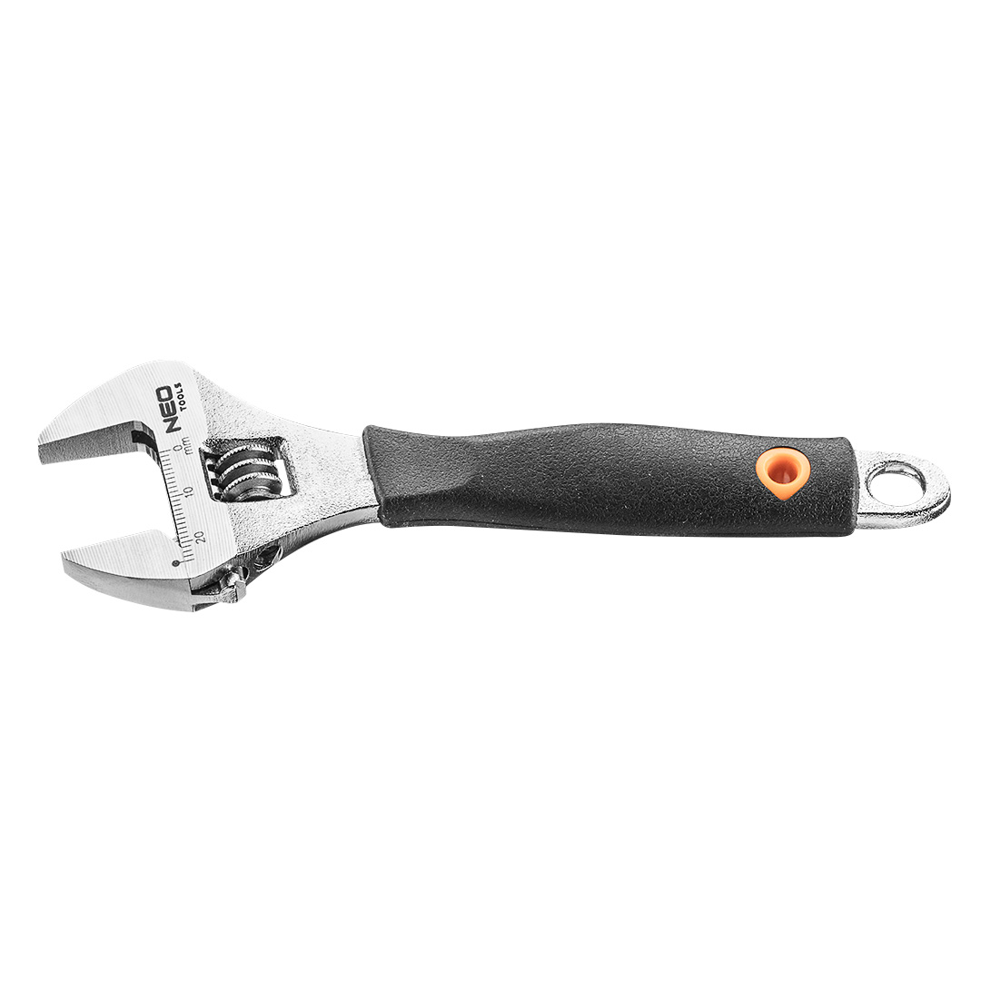 TOP-03-027--Klucz nastawny, długość 150 mm, zakres 0-23 mm, stal CrV, 25 lat gwarancji