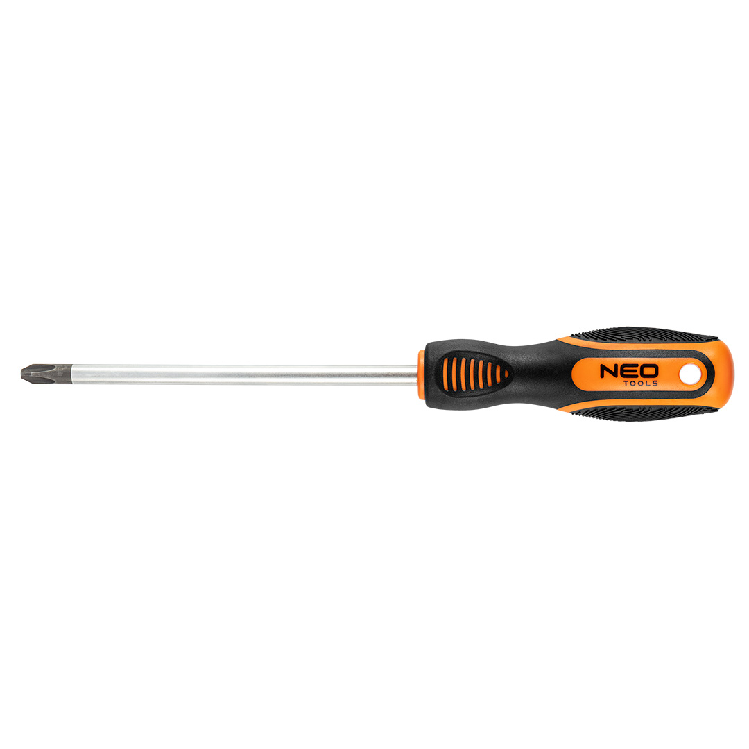 TOP-04-181--Wkrętak krzyżowy PH3 x 150 mm, hartowana końcówka, magnetyczna końcówka, stal CrV, dwumateriałowy uchwyt