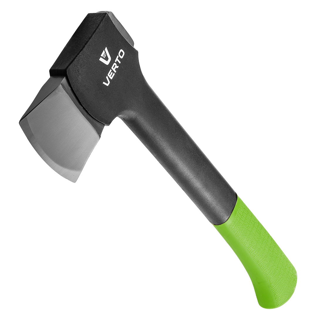 TOP-05G101--Siekiera uniwersalna, waga całkowita 870 g, waga obucha 540 g, trzonek z włókna szklanego i TPR, obuch pokryty teflonem, długość całkowita 450 mm, zawieszka z tworzywa.