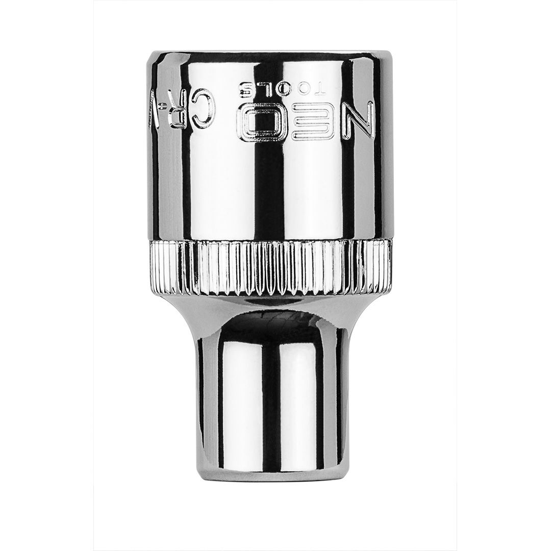 TOP-08-008--Nasadka sześciokątna 1/2", 8 mm, wykonano w technologii Superlock, stal CrV, DIN3124, certyfikat TÜV M+T, 25 lat gwarancji