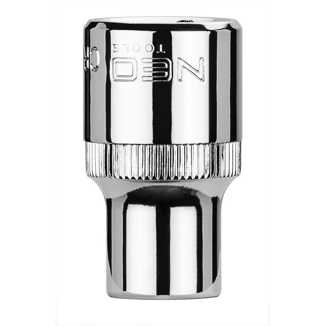 TOP-08-010--Nasadka sześciokątna 1/2", 10 mm, wykonano w technologii Superlock, stal CrV, DIN3124, certyfikat TÜV M+T, 25 lat gwarancji